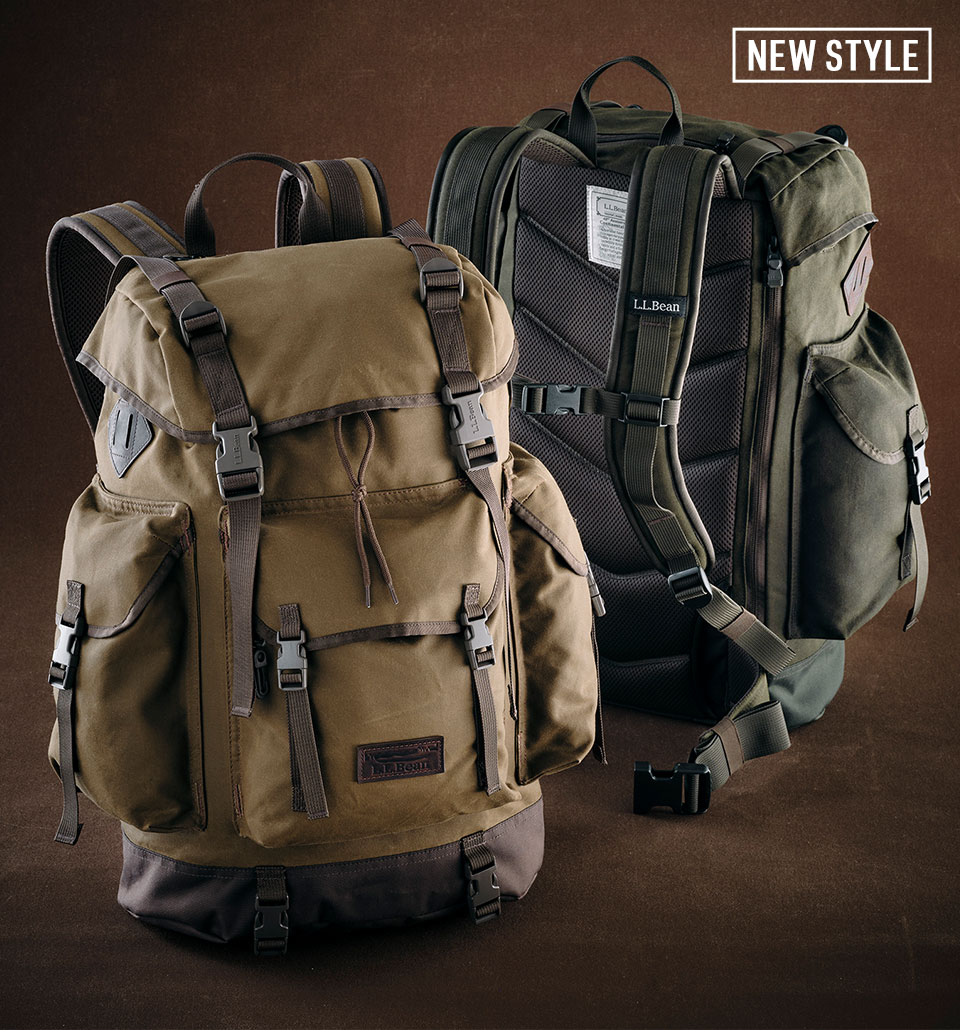 Waxed Canvas Continental Rucksack