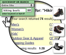 Expanded search results