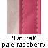 natural/pale raspberry
