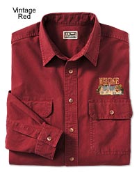 Bean's Sunwashed Canvas Shirts