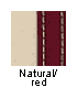 natural/red