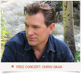 Free Concert: Chris Isaak